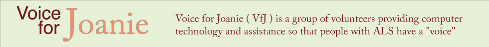 Voice For Joanie